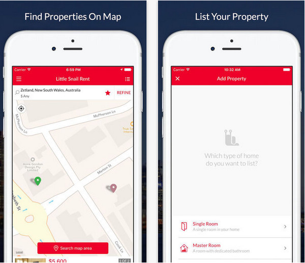 小蜗牛租房截图