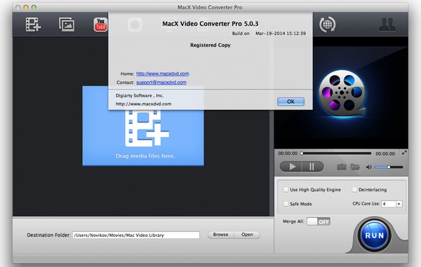 MacX Video Converter Pro for mac