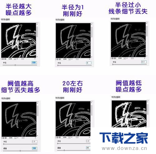 用PS把卡通图变换成轮廓图的详细教程截图
