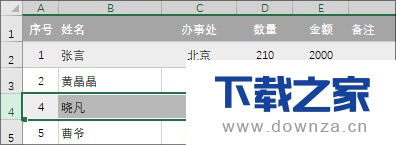 Excel借助ROW函数快速制作序号的图文详解