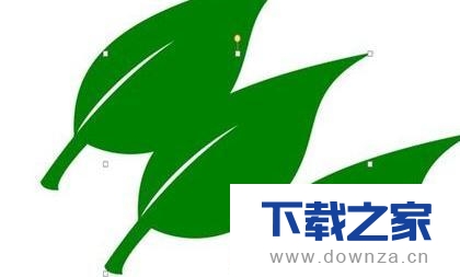 教你运用wps文字轻松制作树叶图形的具体流程截图