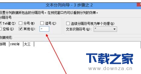 小秘诀!轻松做到wps表格分隔字段的方法介绍截图