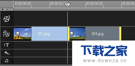会声会影在覆叠轨中应用转场的详细教程