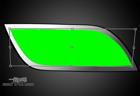 使用photoshop的钢笔和图层样式怎么制作金属按钮呢?截图