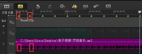 使用会声会影x8制造出快节奏电子相册的具体步骤截图