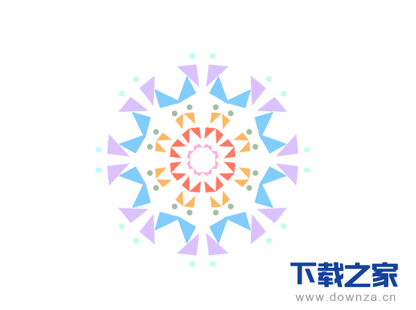 AI做出万花筒效果的详细教程截图