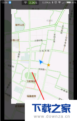 在腾讯地图中使用截图工具的图文教程截图
