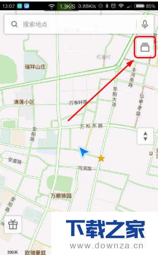 在腾讯地图中使用截图工具的图文教程