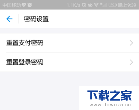 在支付宝中变更付款密码的操作方法截图