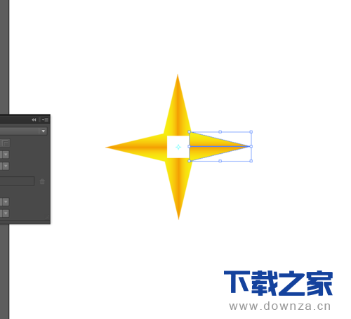使用ai绘画出星形标志的详细操作方法截图