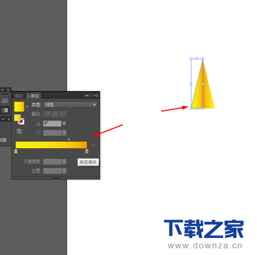 使用ai绘画出星形标志的详细操作方法截图