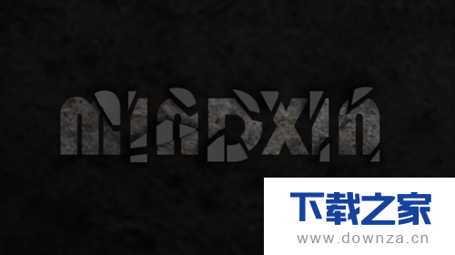 Photoshop设计出破碎立体酷字体效果的操作过程截图