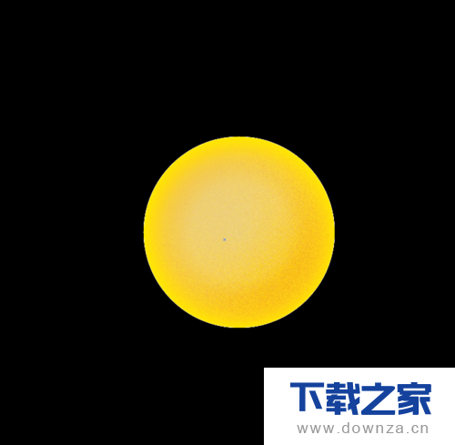 Ai制作出金黄色的圆形的操作流程截图
