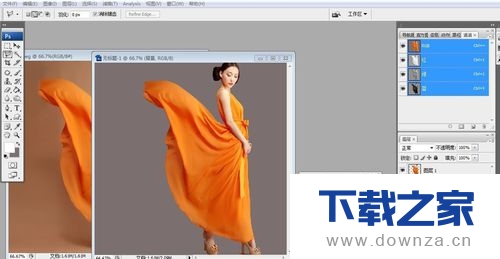 利用PS制作出破碎效果的操作教程截图