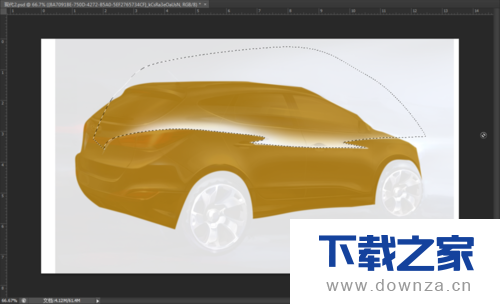 利用PS画出汽车的具体操作方法截图