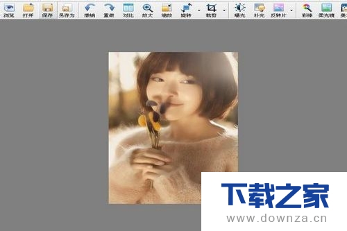 利用光影魔术手给人物图像美容的具体操作流程截图