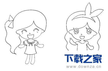 用PS如何轻松把图片变成线条的操作步骤截图