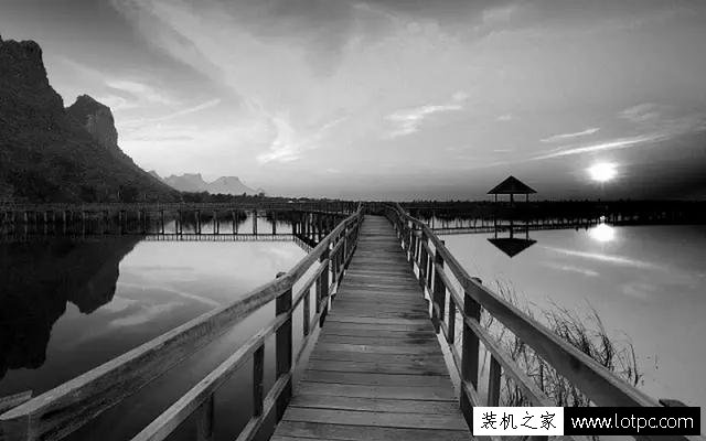 运用ps中黑白命令来去色的几个小技巧截图