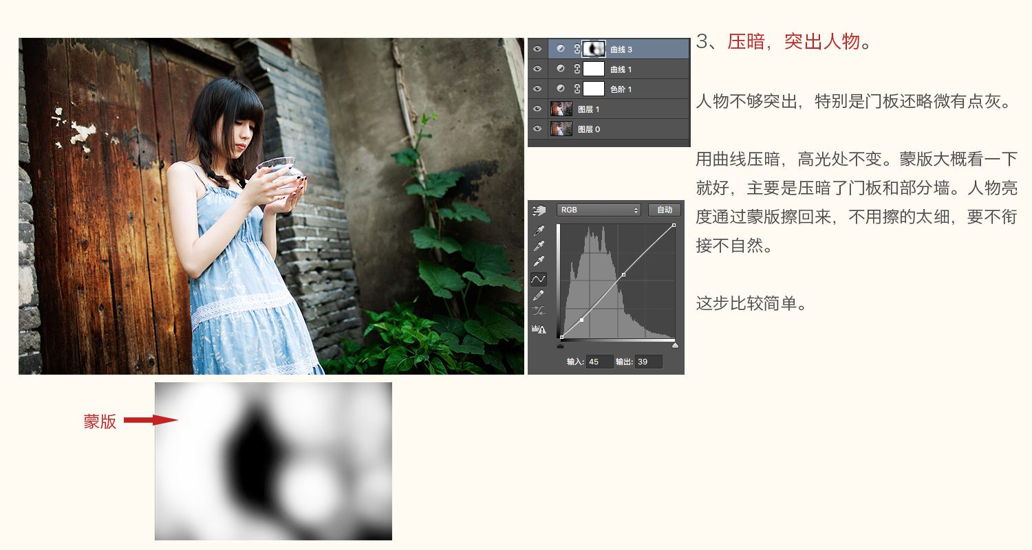 用PS调色工具制作小清新人物 打造属于你的文艺范截图