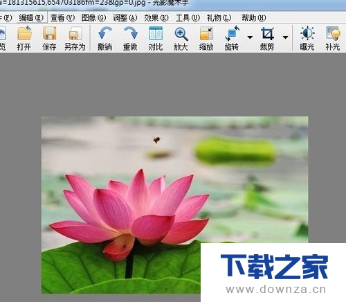 利用光影魔术手给照片增加柔光的具体操作教程