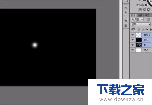 用PS工具制作车灯灯光效果的具体操作教程截图