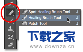 使用Photoshop修复画笔工具减少人像皱纹的图文教程截图