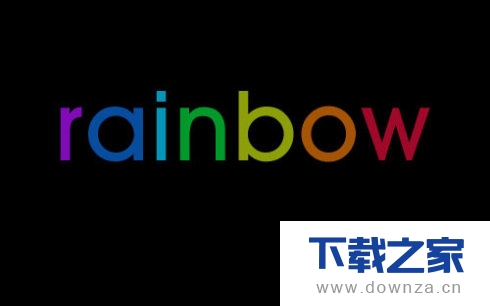 使用PhotoShop软件制作彩色渐变文字的图文教程截图