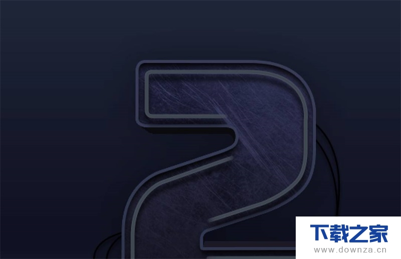 利用PS制作高端的3D荧光灯字体的图文教程截图