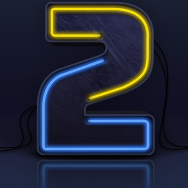 利用PS制作高端的3D荧光灯字体的图文教程截图