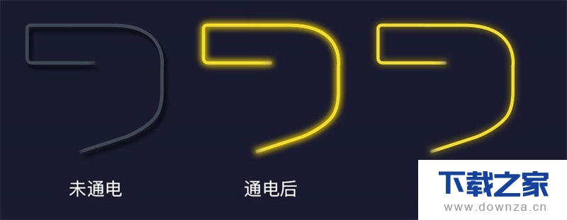 利用PS制作高端的3D荧光灯字体的图文教程截图