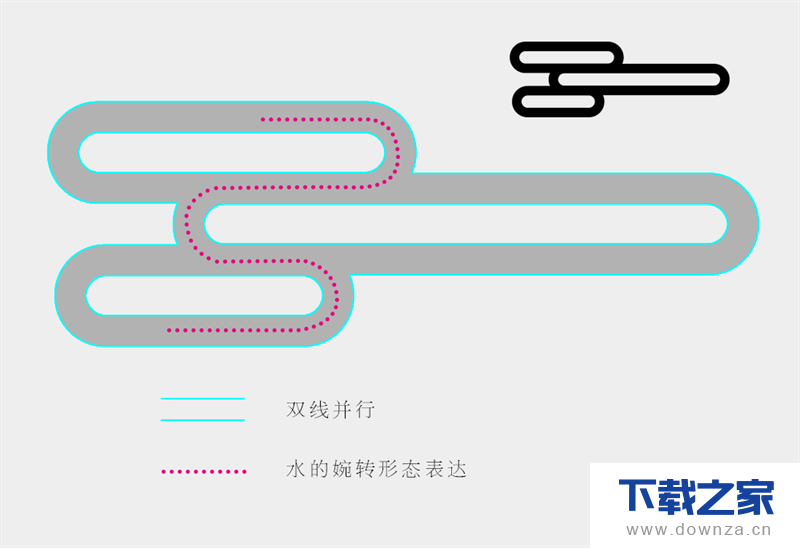 用AI制作出不一样的线条装饰风格海报的图文教程截图