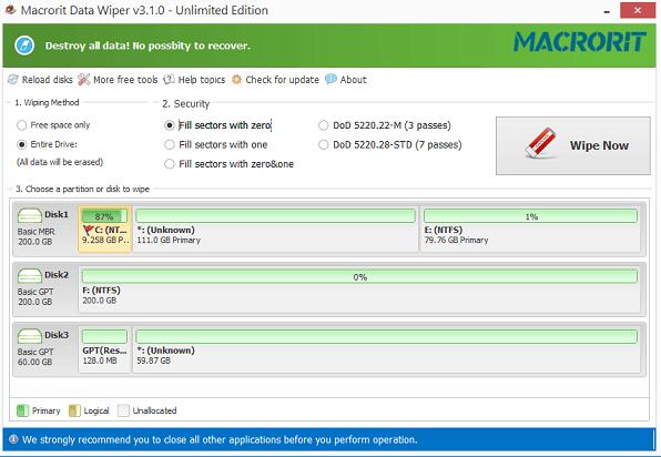 instal the new version for mac Macrorit Data Wiper 6.9