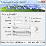  DesktopSnowOK(桌面飘雪)V3.03绿色版